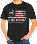 We the People Tee Patriotic Constitution Tee Political Shirt American History Gift Vintage Graphic Tee Freedom Tee Gift Graphic Tee – Cozy Vibes · High-Quality Print