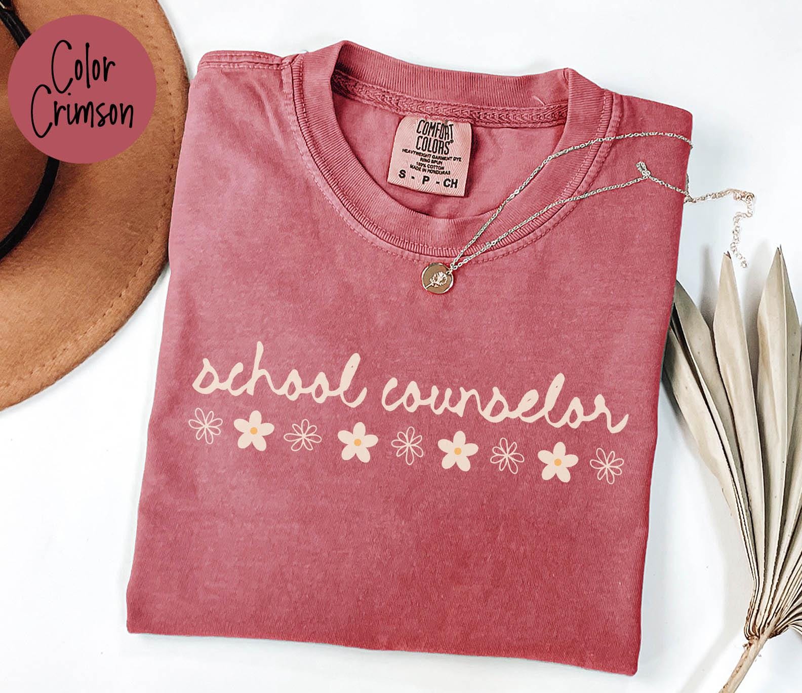 School Counselor Shirt School Counselor Gifts Graduation Gifts Daisy Flowers T Shirt Tshirt Tee for Women Graphic Tee – Premium Graphic · High-Quality Print