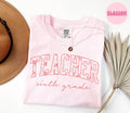 Sixth Grade Teacher Appreciation Shirt Sixth Grade Teacher Gifts Graduation Gifts Pink Toile T Shirt Chinoiserie Tshirt Tee for Women Graphic Tee – Easygoing Wear · Top Pick For Any Outfit
