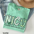 NICU Nurse St Patrick39s Day Shirt Neonatal Intensive Care Unit Saint Patrick Bow Coquette Clover RN Crew Gift Graphic Tee – Fan Favorite · Must-Have Style