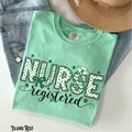 Registered Nurse St Patrick39s Day Shirt RN Saint Patrick St Patty Nursing Bow Coquette Green Clovers Gift for RN Graphic Tee – Feel-Good Design · Top Pick For Any Outfit