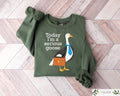 Retro Comfort Today I39m A Serious Goose Sweatshirt Silly Goose T shirt Funny Goose Shirt Sarcastic Goose Women Tee Goose Lover Gift Sweatshirt – Easygoing Wear · Must-Have Style