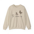 Inspiring Saying Gift Motivational Quotes Sweatshirt Positive Women Shirt Strong Women Gifts Mental Health Tee Butterfly Unisex Sweater Sweatshirt – Warm & Stylish · Top Pick For Any Outfit