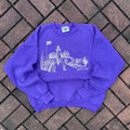 Vintage 90s Lee Tag Cape Cod Spellout Big Logo Printed Sweatshirt Crewneck Pullover Baggie Sweater Lighthouse Cape Cod Size L Colour Purple Sweatshirt – Bold Style · Must-Have Style