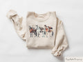 Cute Western Horses Sweatshirt Horse T Shirt Western Women Shirt Western Rodeo Tee Cowgirl Horses Crewneck Horse Lovers Gift Sweatshirt – Feel-Good Design · Great Gift For Fans