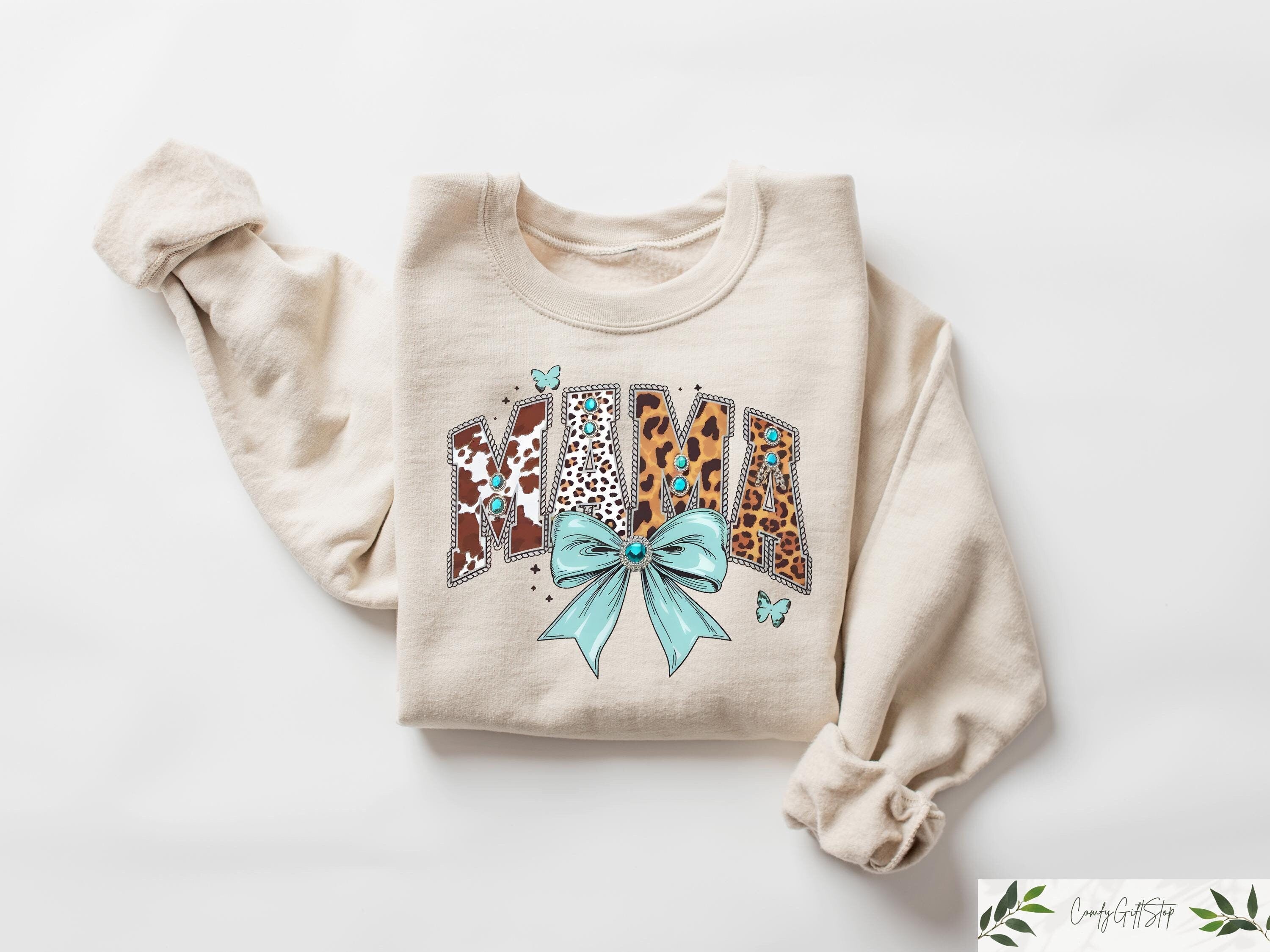 Coquette Western Mama Sweatshirt Coquette Western T shirt Trendy Mama Sweatshirt Howdy Western Mom Tee Rodeo Outfit Retro Cowgirl Gift Sweatshirt – Premium Graphic · Top Pick For Any Outfit
