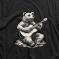Bear Playing Guitar Guitar Player Shirt guitar player gift gift for musician musician gift guitarist gift guitarist t shirt Graphic Tee – Everyday Comfort · Perfect For Daily Wear