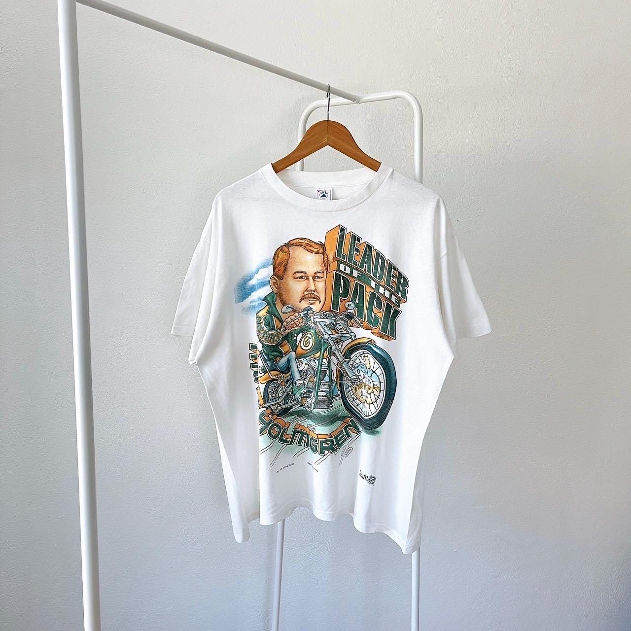 90s Green Bay Packers NFL Leader Of The Pack t shirt XL Graphic Tee – Bold Style · Perfect For Daily Wear