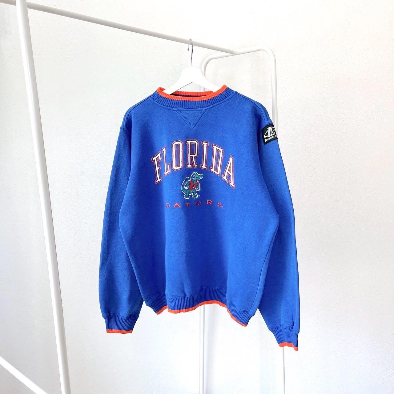 90s Florida Gator Florida NCAA Logo athletic blue sweatshirt M Sweatshirt – Fan Favorite · Top Pick For Any Outfit