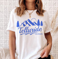 Telluride Colorado TShirt Retro Mountain Unisex Telluride Shirt Personalization Available Graphic Tee – Bold Style · Must-Have Style