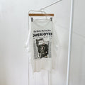 90s Dallas Stars NHL newspaper screenprint t shirt L Graphic Tee – Easygoing Wear · Top Pick For Any Outfit