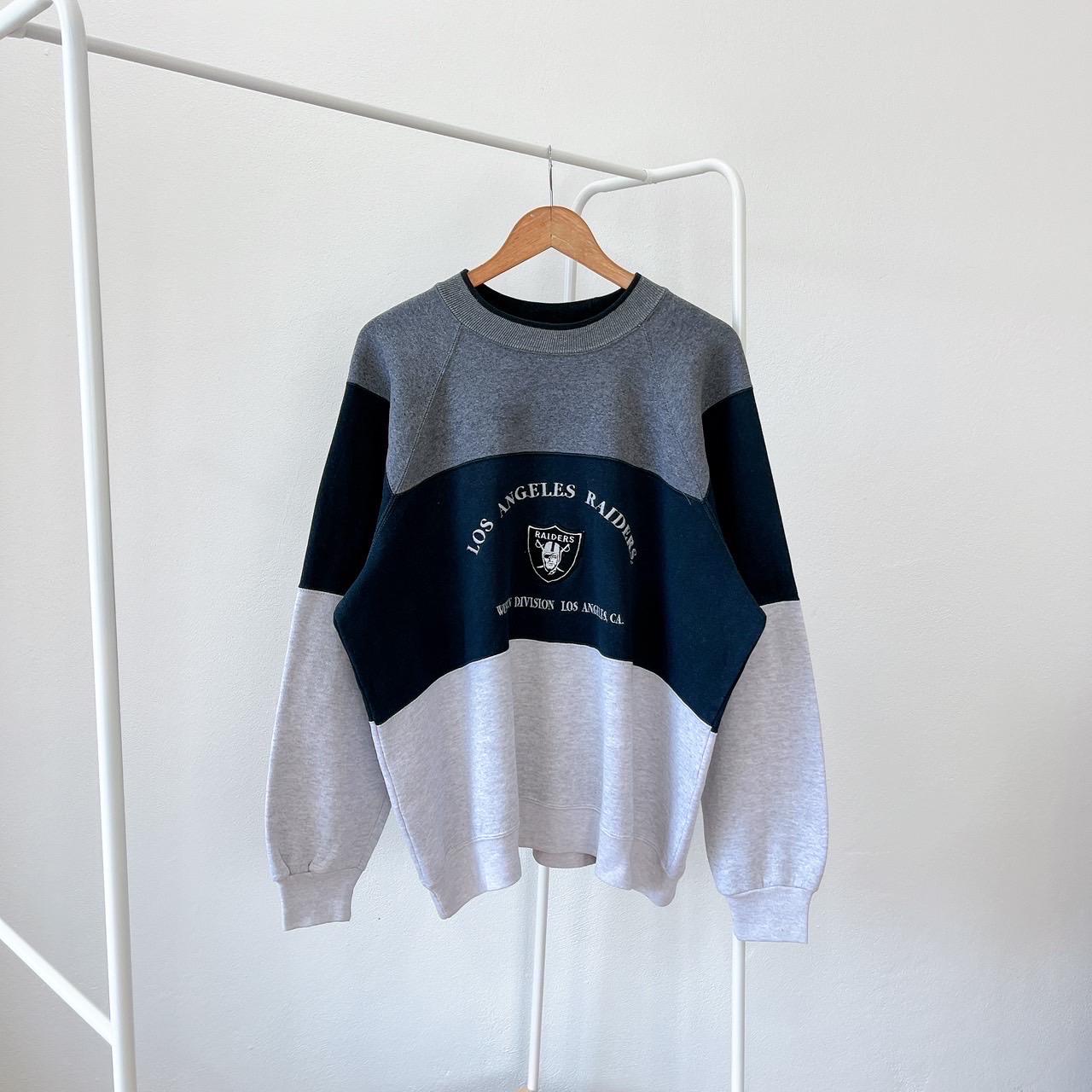 90s Los Angeles Raiders NFL Nutmeg embroidered sweatshirt XL Sweatshirt – Bold Style · Perfect For Daily Wear