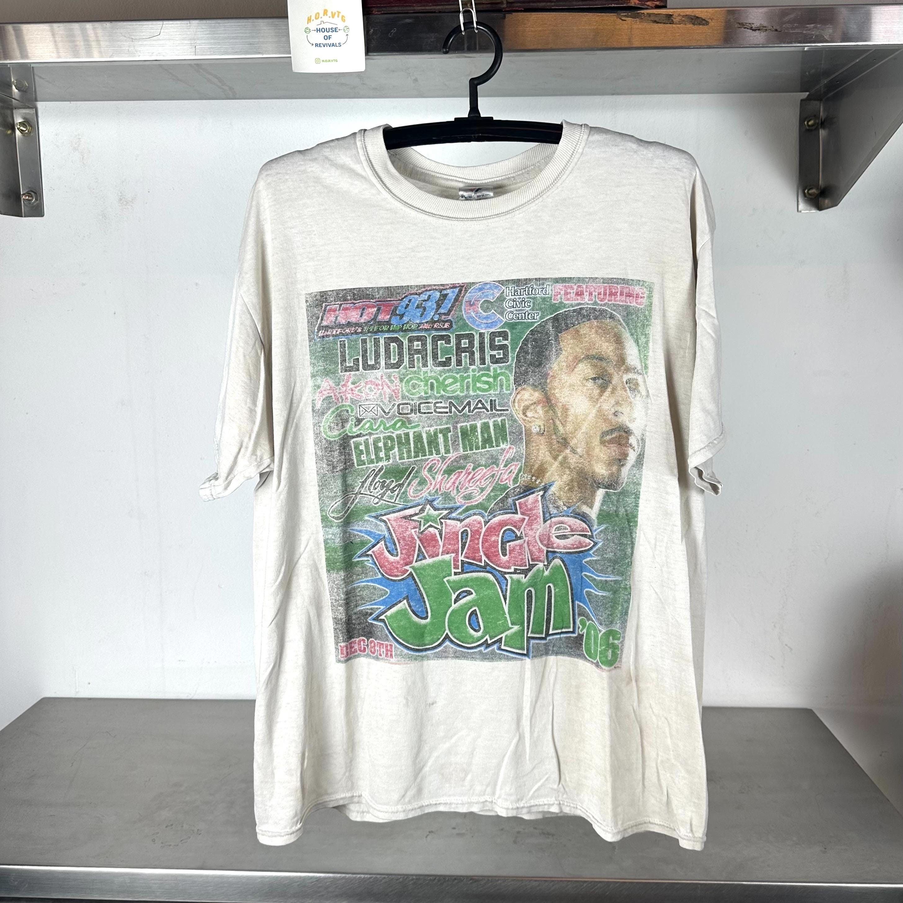 2006 Jungle Jam Festival Promo Lineup Ludacris Akon Rap Hip Hop Music XL T shirt Vintage Rap Tshirts Vintage Rap Tees Rap Tshirts Graphic Tee – Cozy Vibes · Trending Graphic Apparel