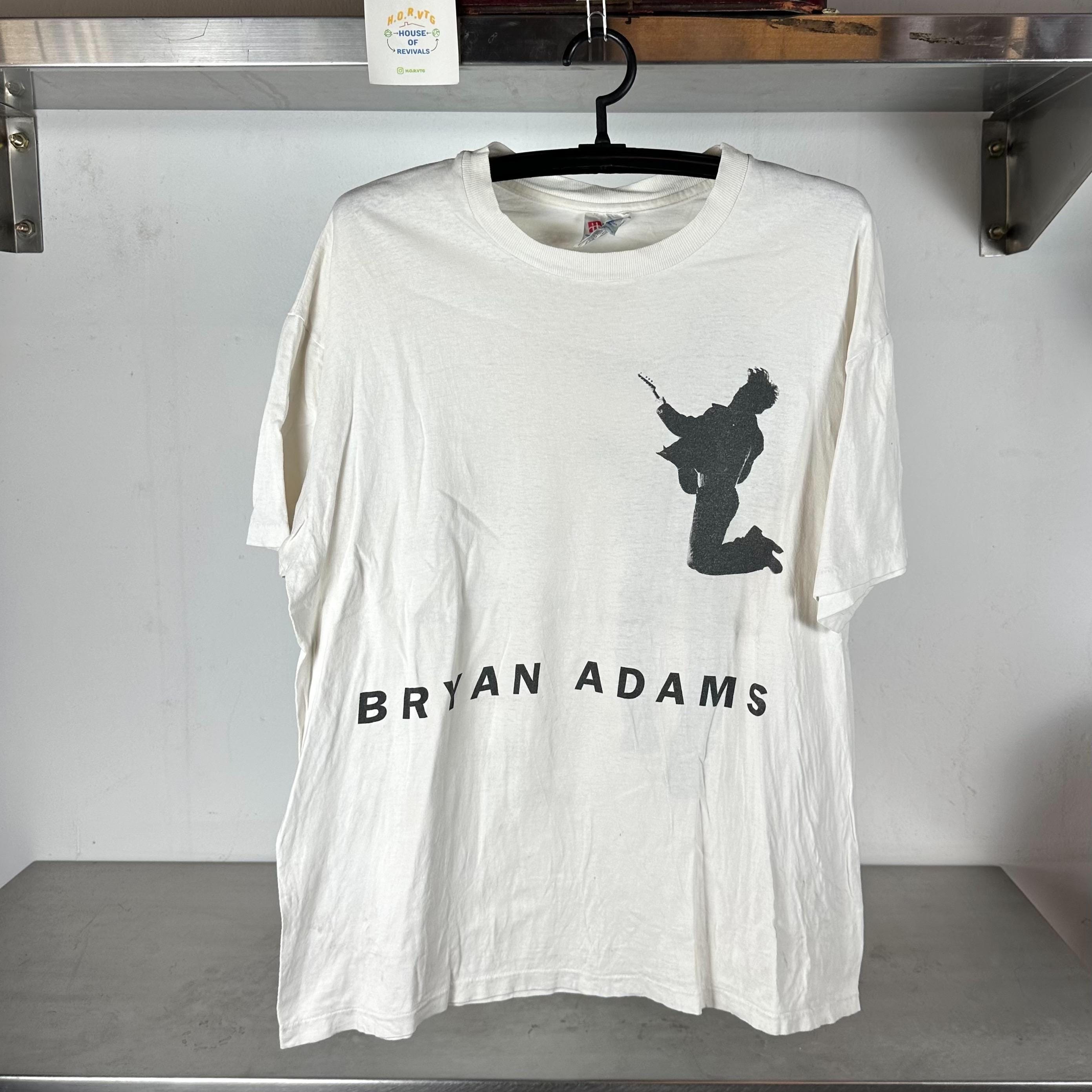 Vintage 1995 Bryan Adams The In Augural Performance XL single stitch T shirt Vintage Bryan Adams Tshirt Vintage Music Tshirt Singer Shirt Graphic Tee – Warm & Stylish · Great Gift For Fans