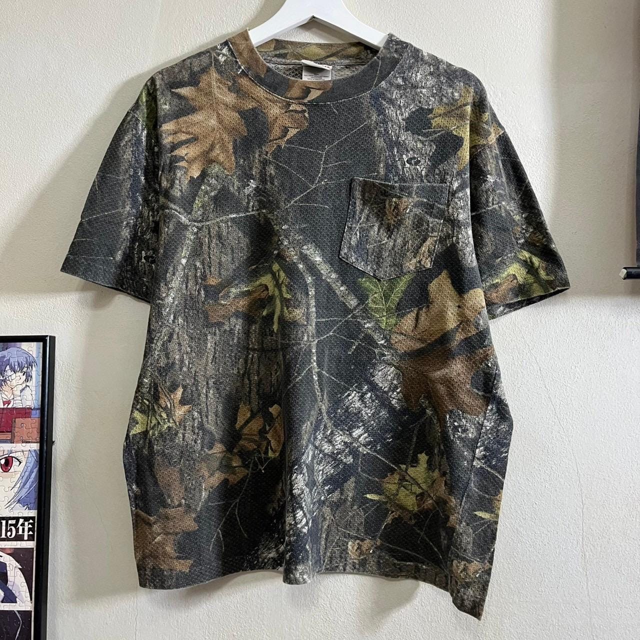 Vintage Mossy Oak Real Tree shirt size L Graphic Tee – Premium Graphic · Must-Have Style