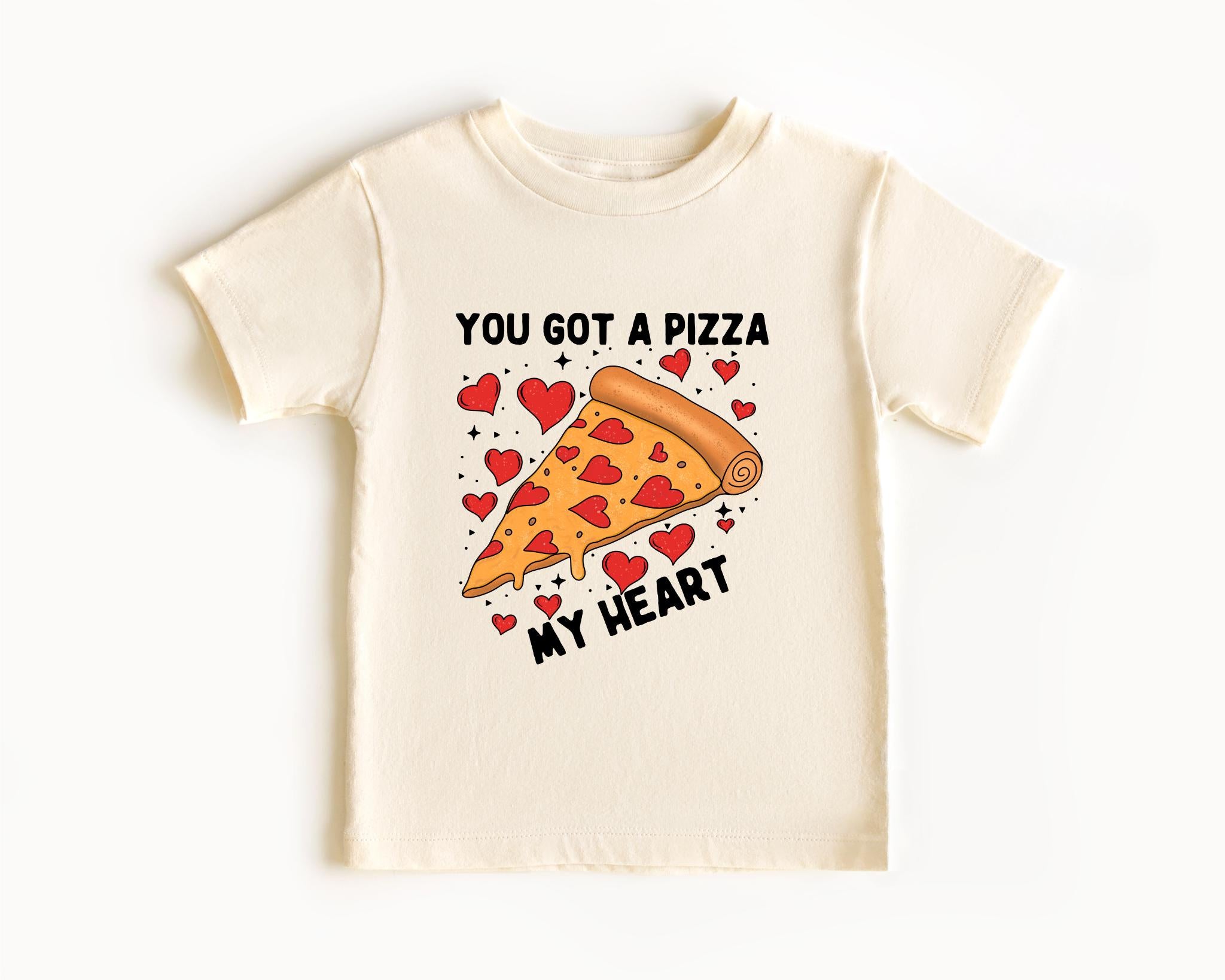 You Got A Pizza My Heart Toddler Shirt Valentines Day Kids Shirt Kids shirts Valentine39s shirts Funny kids shirts Womens shirts Trendy Graphic Tee – Easygoing Wear · High-Quality Print