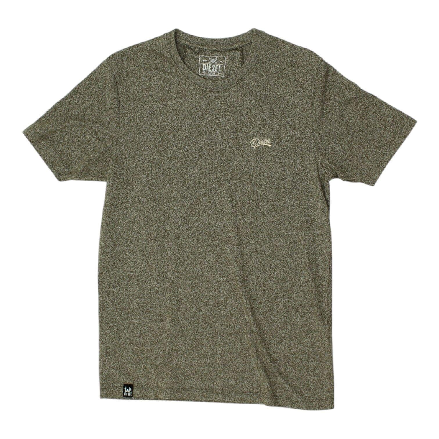 Diesel Mens Green Crew Neck Logo Tshirt Vintage Casual Designer Tee Shirt VTG Graphic Tee – Everyday Comfort · Top Pick For Any Outfit