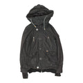 Khujo Womens Black Hooded Jacket Vintage High End Oudoors Designer Hoodie Hoodie – Aesthetic Look · Must-Have Style