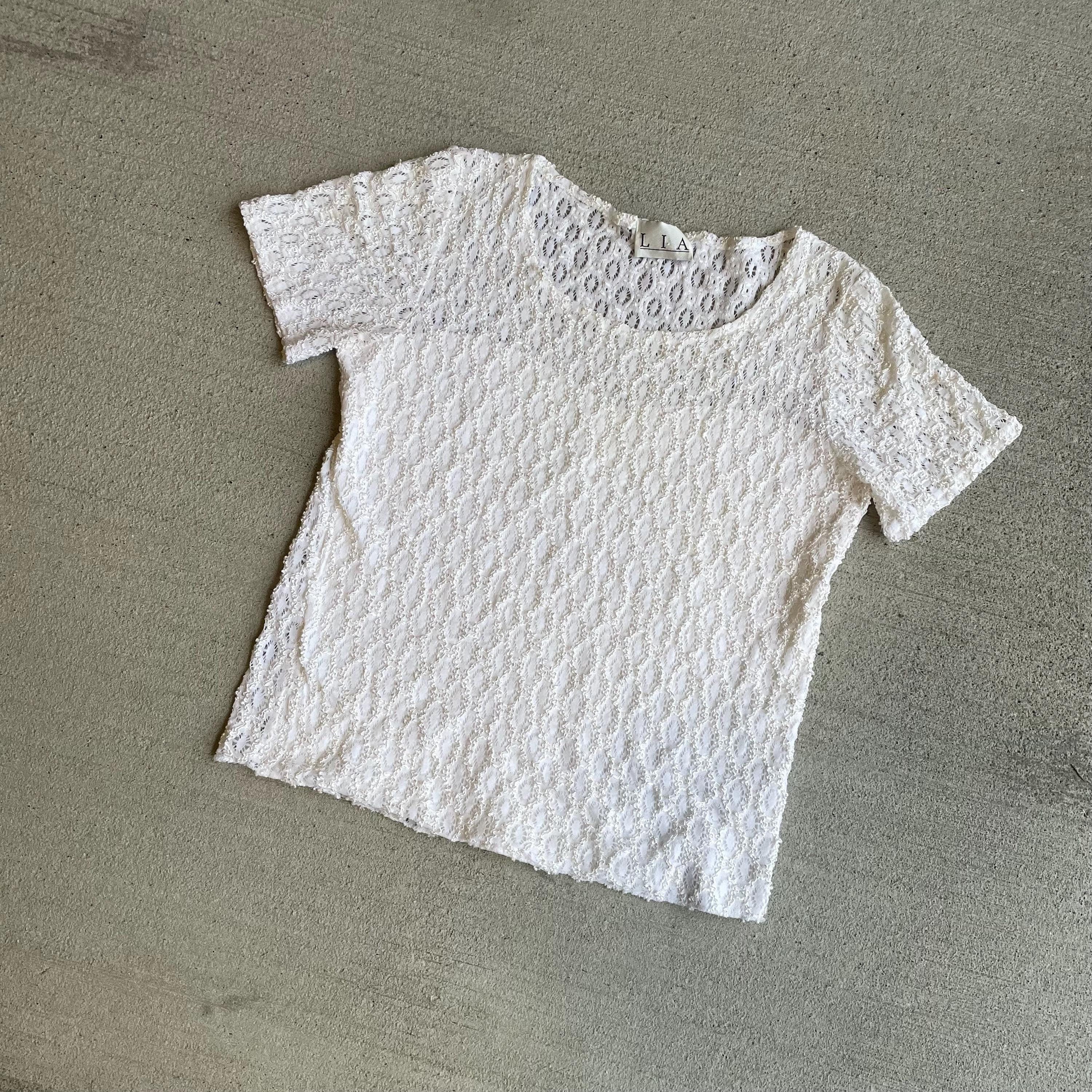 90s vintage white tee with sweetheart corset details coquette cottage boho size medium Graphic Tee – Feel-Good Design · Top Pick For Any Outfit