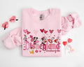 Disneyland Hearts Sweatshirt Disneyland Valentines Sweater Mickey And Friends Valentine Sweatshirt alentines Day SweatshirtGift for Wife Sweatshirt – Aesthetic Look · Top Pick For Any Outfit