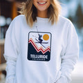 Telluride Colorado Sweatshirt Unisex Snow Ski Jump Telluride Sweatshirt Personalization Available Sweatshirt – Feel-Good Design · Must-Have Style