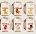 Disney The Lion King Shirt Simba Mufasa Timon Tee Disney Family Matching Shirt Animal Kingdom Trip T shirt Disney Lion King Gift Sweater Graphic Tee – Aesthetic Look · Top Pick For Any Outfit