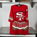 Vintage 1995 San Francisco 49ers NFC Champions Super Bowl NFL single stitch T shirt Vintage NFL Tshirts Vintage Sports shirts 49ers shirt Graphic Tee – Easygoing Wear · Trending Graphic Apparel