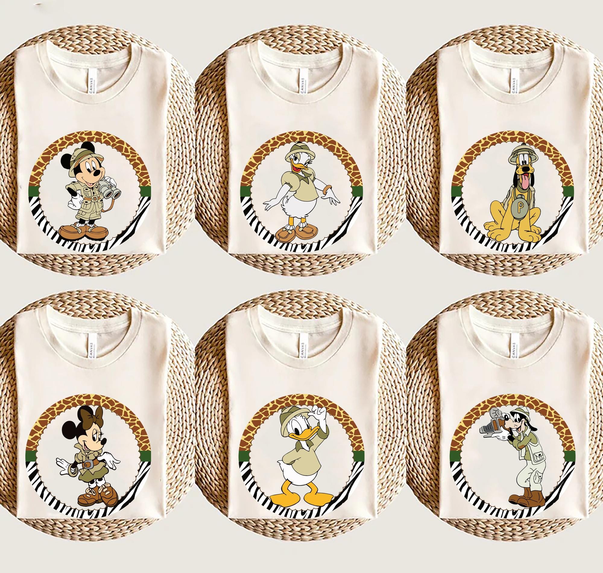 Disney Mickey and Friends Safari Shirt Disney Family Trip Tee Vacay Mode T Shirt Custom Animal Kingdom Shirt Disney Safari Trip Gift Tee Graphic Tee – Soft Feel · Must-Have Style