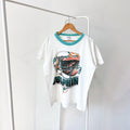 90s Miami Dolphins Football True fan white t shirt L Graphic Tee – Warm & Stylish · Perfect For Daily Wear
