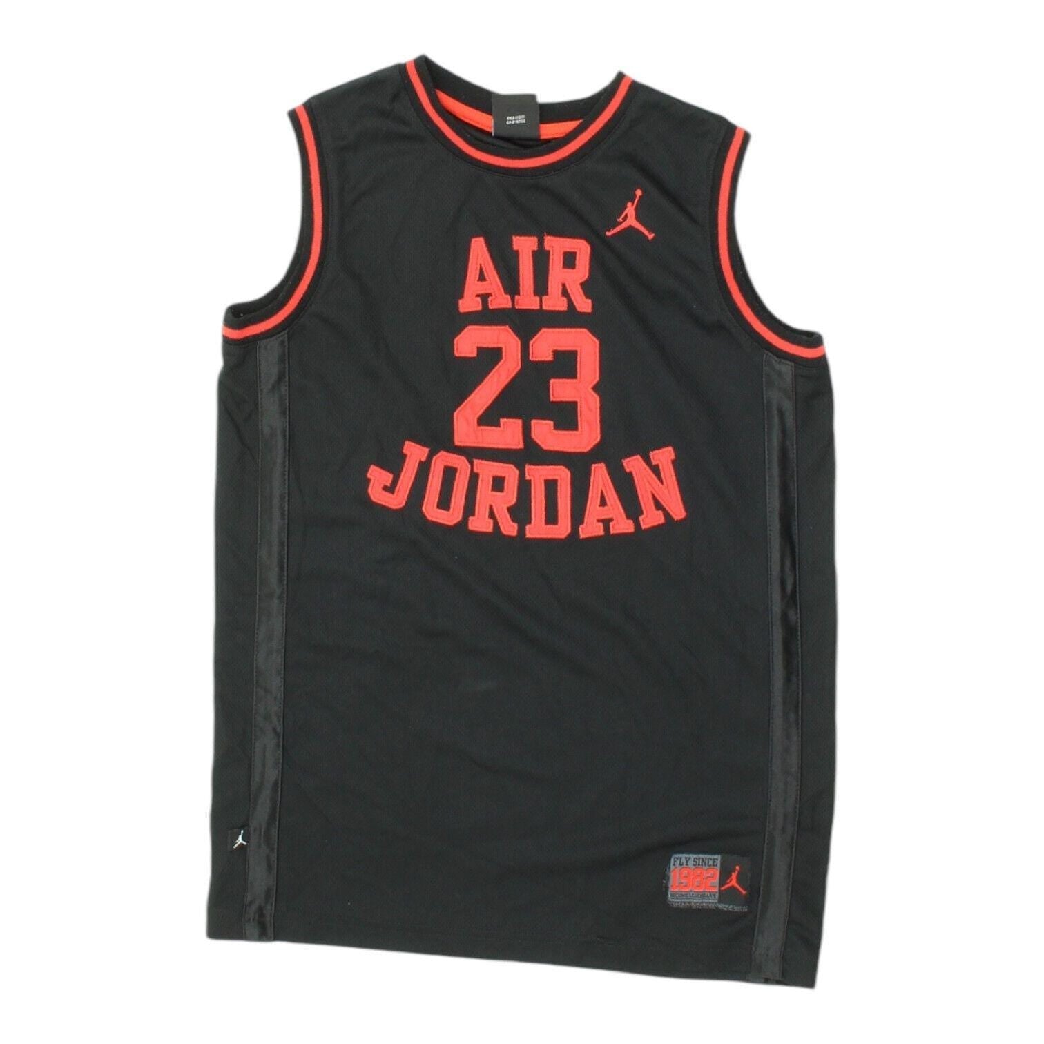 Nike Air Jordan Kids Black Tank Top Vest Vintage Boys Girls Basketball Jersey Tank Top – Soft Feel · Trending Graphic Apparel