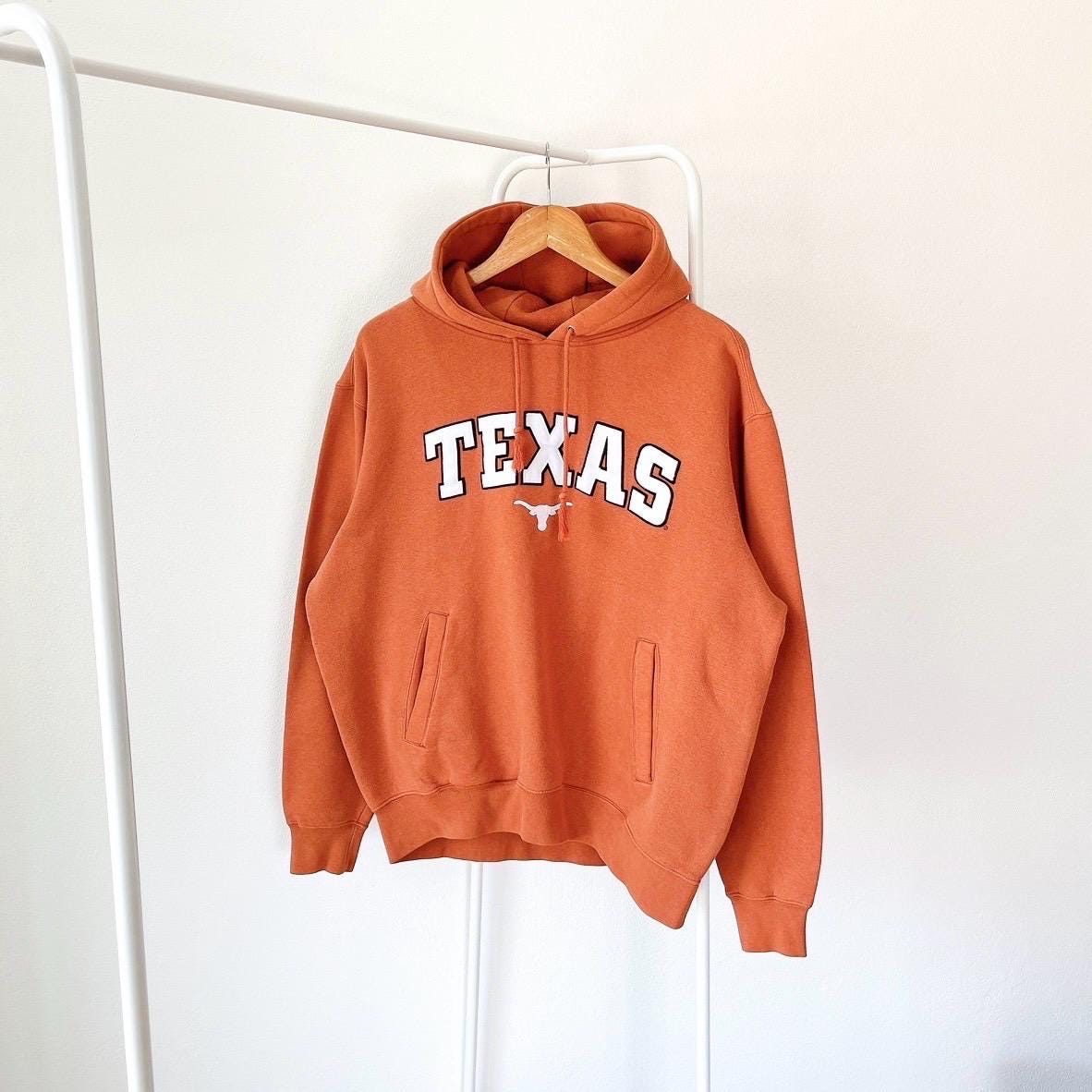 Vintage 00s Texas Texas spell out Champs orange hoodie M Hoodie – Feel-Good Design · Top Pick For Any Outfit