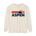 Aspen Colorado Long Sleeve TShirt Retro Mountain Unisex Aspen Unisex Garmentdyed Long Sleeve TShirt Graphic Tee – Feel-Good Design · Trending Graphic Apparel