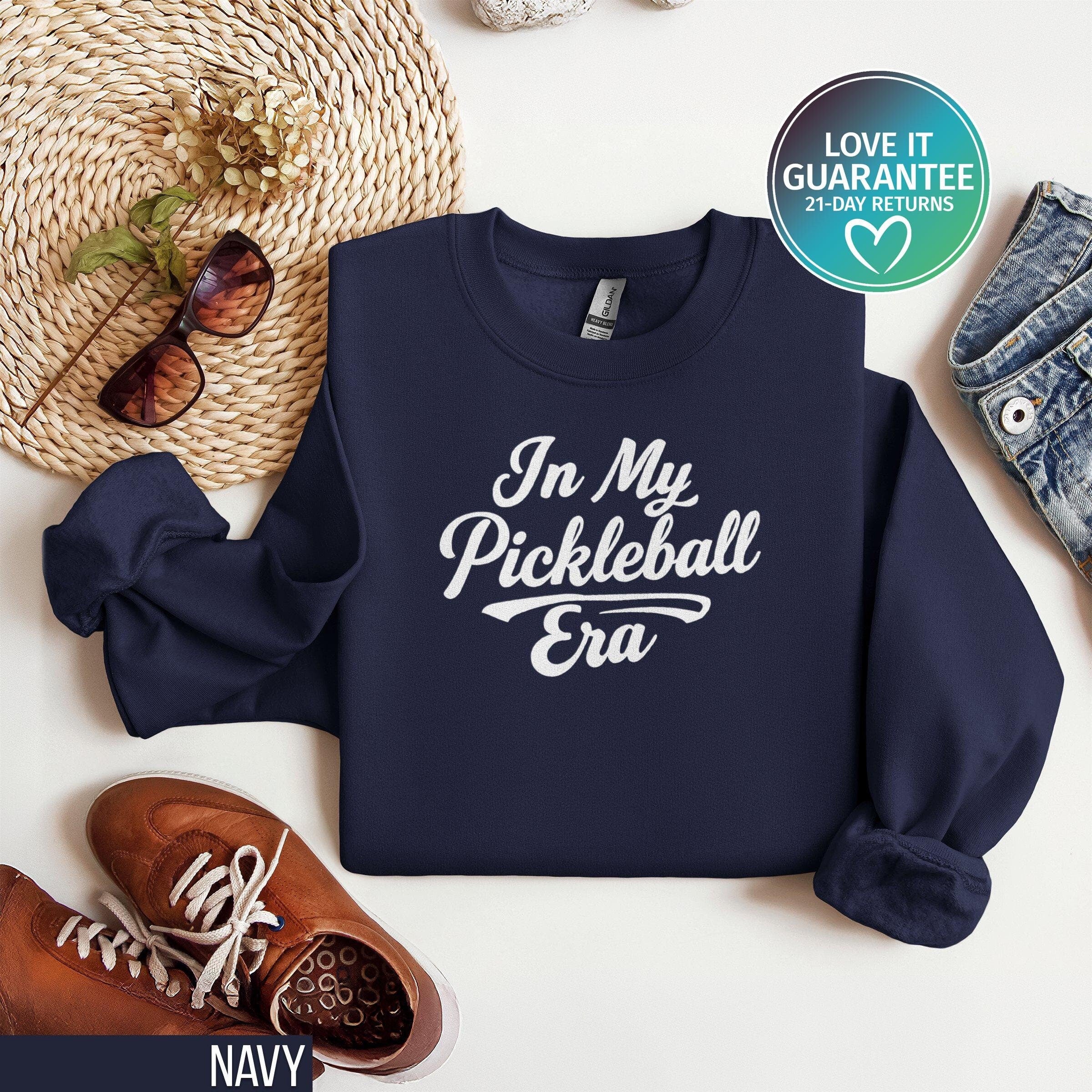 Pickleball Sweatshirt Pickleball Era Pickleball Gifts for Women Pickleball Queen In My Era Pickle Baller Shirt Funny Sports Pullover Sweatshirt – Fan Favorite · High-Quality Print