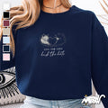 Live for Love Hush the Hate Cat Sweatshirt Unisex Cat Lover Sweater Spread Love Sweatshirt – Fan Favorite · Great Gift For Fans