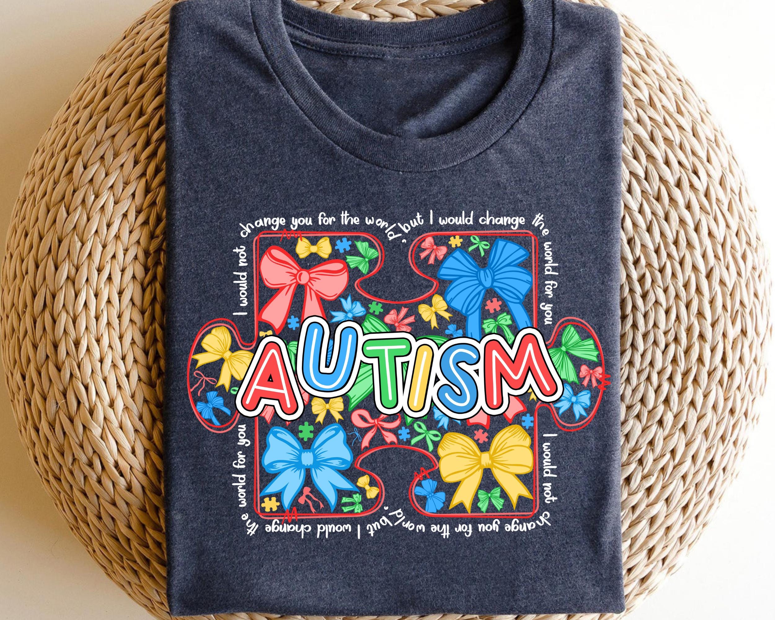Autism Awareness Coquette Sweatshirt Retro Autism Bow Shirt Autism Sweater Autism Mama Sweatshirt Autism Mama Gift Shirt Sweatshirt – Warm & Stylish · Trending Graphic Apparel