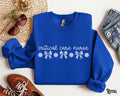 Critical Care Nurse Sweatshirt Intensive Care Unit CCU RN Sweater Emergency ICU Crewneck Crew Blue Coquette Bow Flowers Girly Gift Sweatshirt – Aesthetic Look · Trending Graphic Apparel