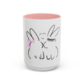 Bunny Love Story Charming Valentine39s Day Accent Mug with Cute Bunny Design Rabbit Coffee Mug Funny Valentines Gift for Her Funny Gifts Graphic Tee – Warm & Stylish · Great Gift For Fans