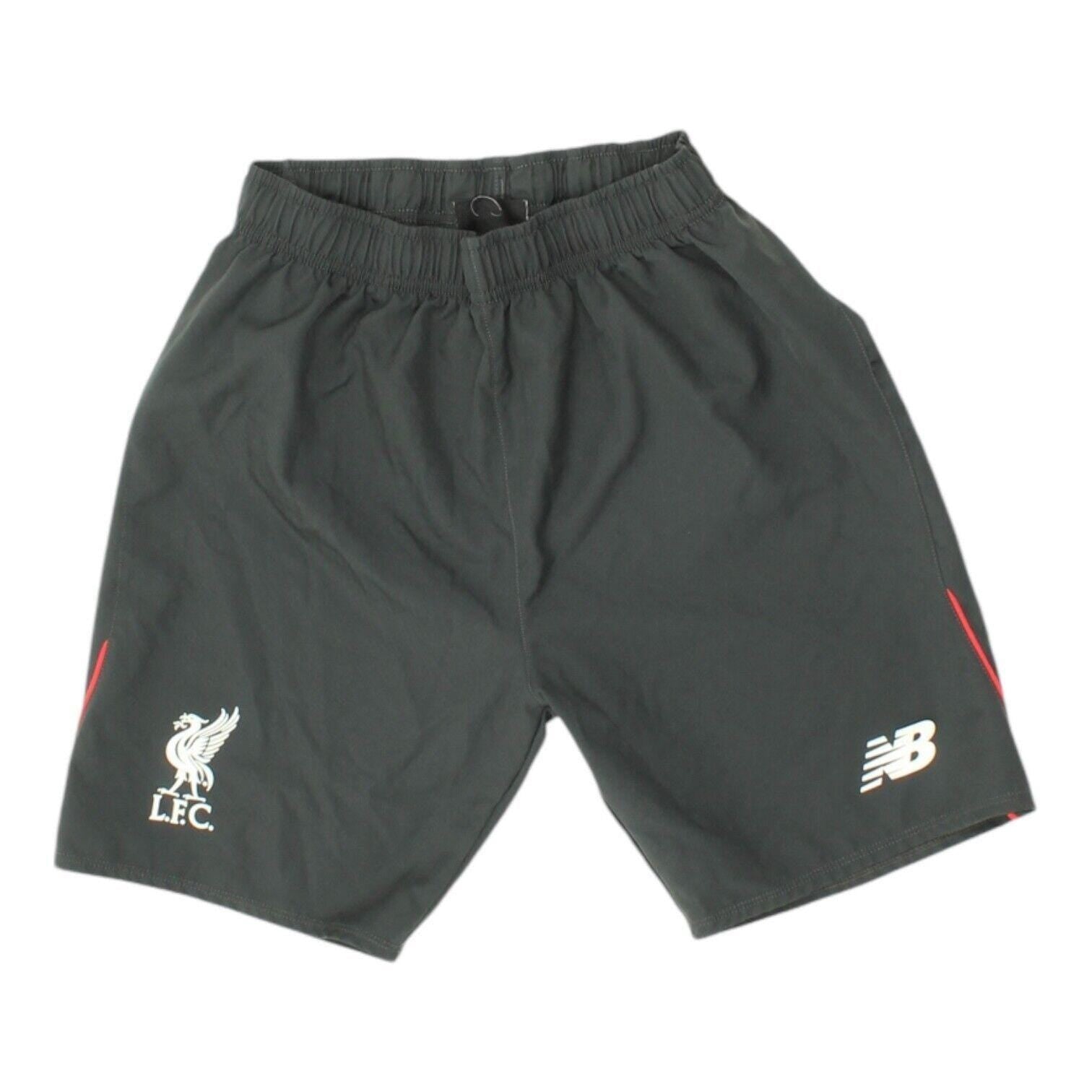 Liverpool FC New Balance Kids Black Shorts Boys Football Sportswear Graphic Tee – Soft Feel · Top Pick For Any Outfit