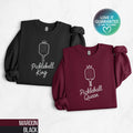 Pickleball Sweatshirt Pickleball Couple Pickleball Gifts for Women Pickleball Queen Pickleball King Valentine Gift Funny Sports Shirt Sweatshirt – Bold Style · Great Gift For Fans