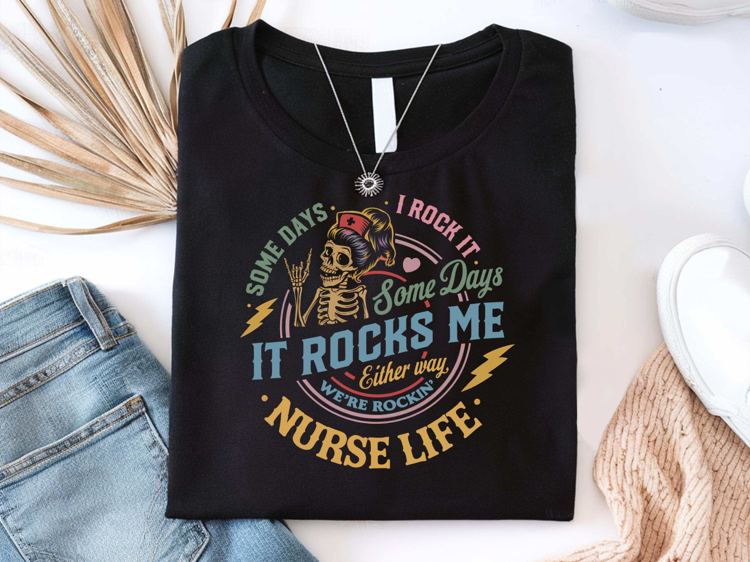 Funny RN Nurse Shirt Appreciating Nurses Nursing Shirting Gift Shirting Nurses Gifted Nurse Shirt Graphic Tees Nursing Student Graphic Tee – Soft Feel · Perfect For Daily Wear