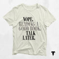 Reading a Good Book Shirt Perfect Gift for Book Lovers Cute Literary Tee for Readers Bibliophiles Funny Book Tee Graphic Tee – Easygoing Wear · Trending Graphic Apparel