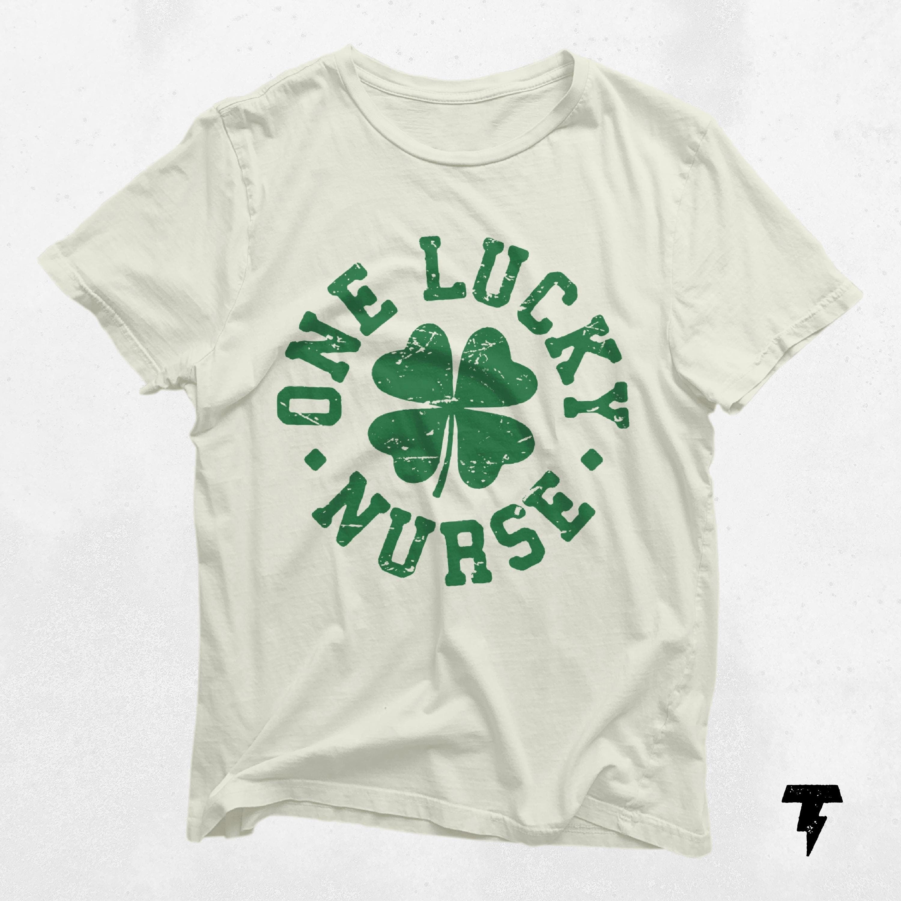 One Lucky Nurse Shirt Funny Saint Patricks Day Nurse Tee NICU Nurse PICU Nurse Nurse Practitioner Rad Onc Nurse Hem Onc Nurse Graphic Tee – Fan Favorite · High-Quality Print