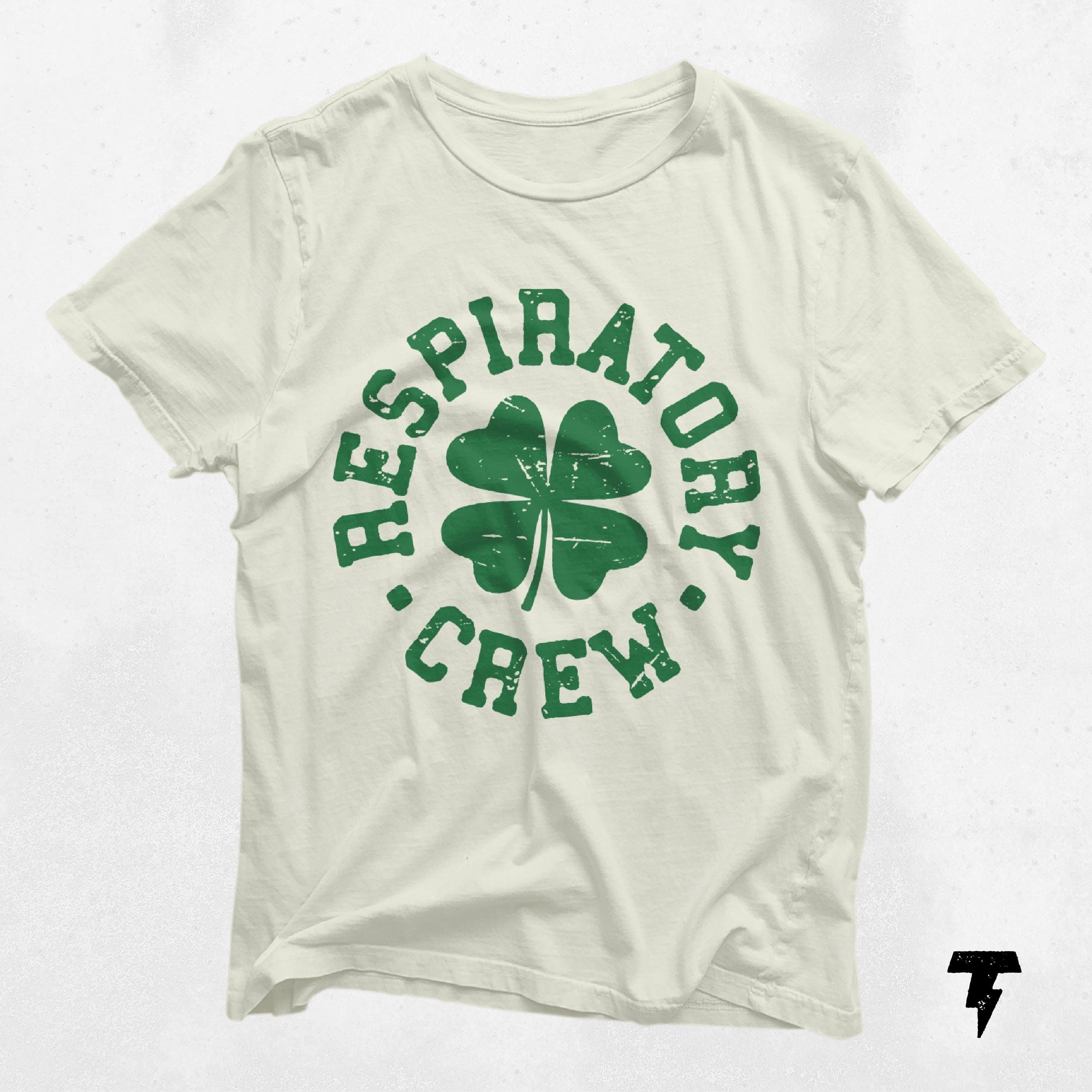 Respiratory Therapist St Patricks Day Shirt RT shirt Pulmonary Shirt RT Crew Patty39s day Shirt Respiratory Therapy Four Leaf Clover tee Graphic Tee – Feel-Good Design · Perfect For Daily Wear