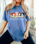 Disney Easter Princess Shirt Watercolor Easter Bunny Shirt Princess Lover Tee Easter Day Easter Eggs Gift Happy Easter Day Graphic Tee – Everyday Comfort · High-Quality Print