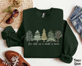 Christian Christmas Christmas Trees Crewneck Sweatshirt For Unto Us A Child Is Born Holiday Cozy Winter Bible Verse Scripture Jesus Sweatshirt – Warm & Stylish · Great Gift For Fans