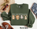 Labor and Delivery Nurse Crewneck Sweatshirt L and D LD Crew Nurse Life OB RN Baby Animals Maternity Nursing Graduation Gift Sweatshirt – Warm & Stylish · High-Quality Print
