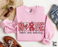 Labor and Delivery Nurse Sweatshirt Valentine T Shirt L and D Valentine39s Day Hearts LD RN OB Baby Nurse Crew Love Sweater Gift Sweatshirt – Aesthetic Look · Trending Graphic Apparel