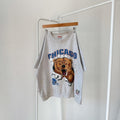 90s Chicago Bears NFL football screen 2 side gray sweatshirt XL Sweatshirt – Cozy Vibes · Must-Have Style