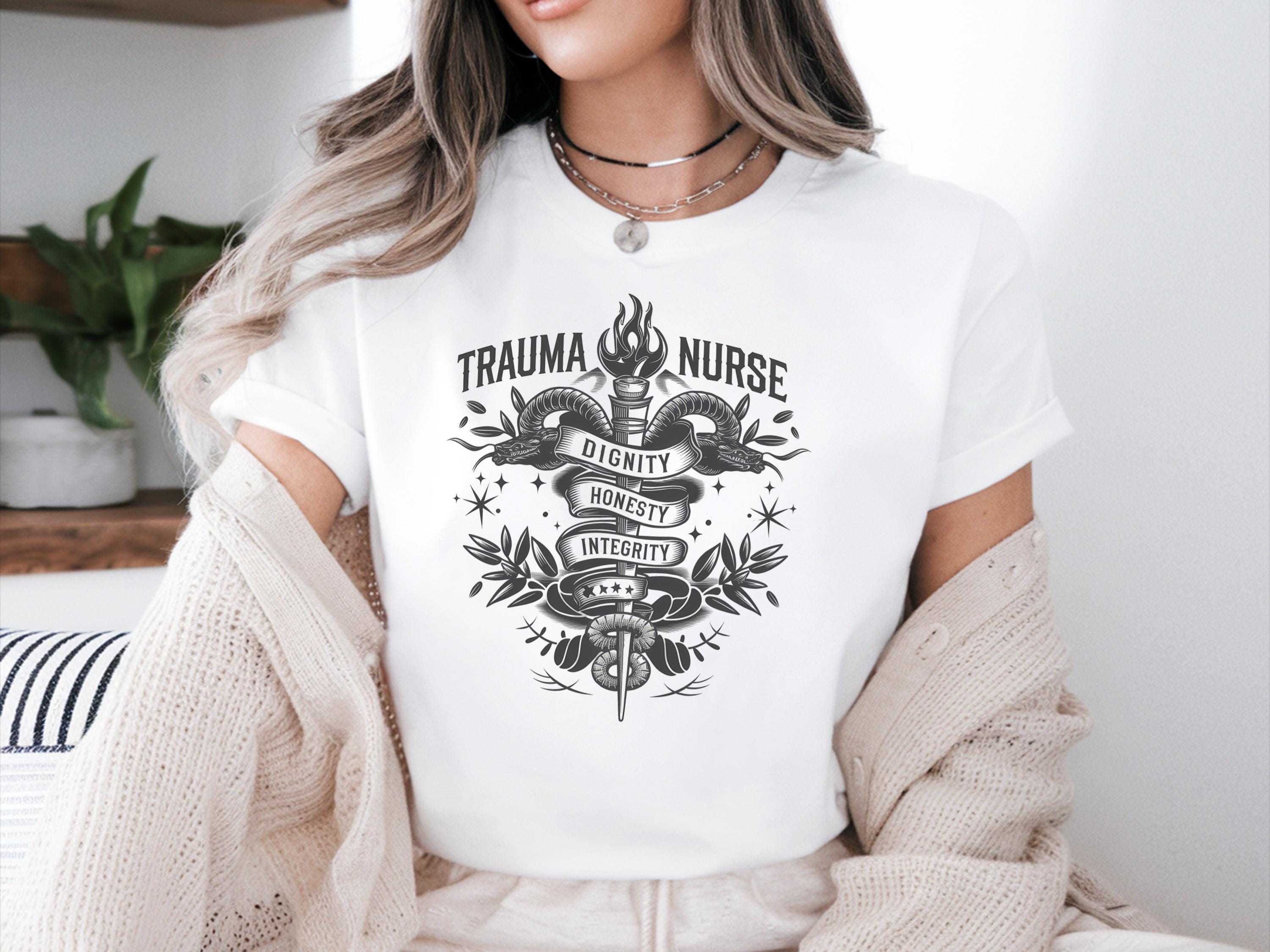 Trauma Nurse Shirt ER Nurse Emergency Department Shirt Emergency Nursing Shirt Emerg Nurse Gift ER Nurse Gift Emergency Nurse Giftful Graphic Tee – Bold Style · Top Pick For Any Outfit