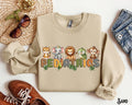 Pediatrics Sweatshirt PEDS Sweater Pediatric Nurse Crewneck Jungle Animals PICU Doctor Pediatric RN Sweatshirt Pediatric Nurse Gift Sweatshirt – Cozy Vibes · Great Gift For Fans